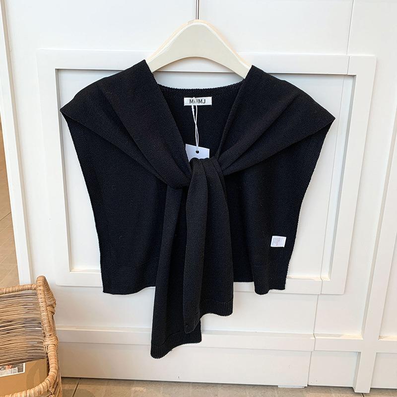 Shawl, outer small vest, spring and summer wool high-end knitted small shawl