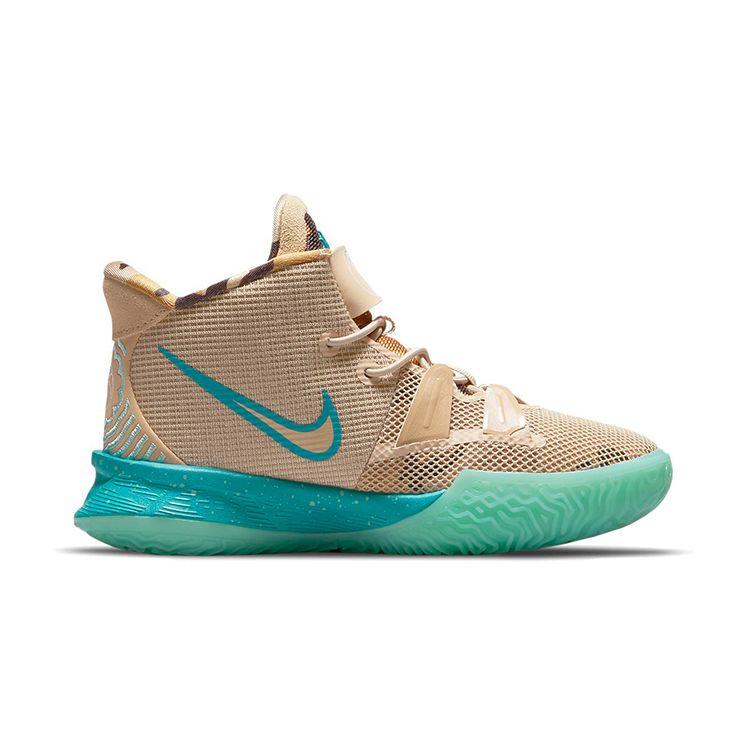 Nike Детские кроссовки Kyrie 7 PS Ripple Brown Grain Tropical-Twist CT4087-207