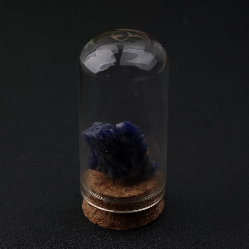 Labradorite Natural Blue Vein Stone: Large Carved Mineral Specimen for Teaching and Ornamentation