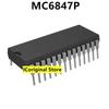 5 шт. MC6847P Новые и Оригинальные DIP-40 6847 Однокристальные Компьютерные Микросхемы Памяти Интегральные Схемы IC Микросхемы MC6847