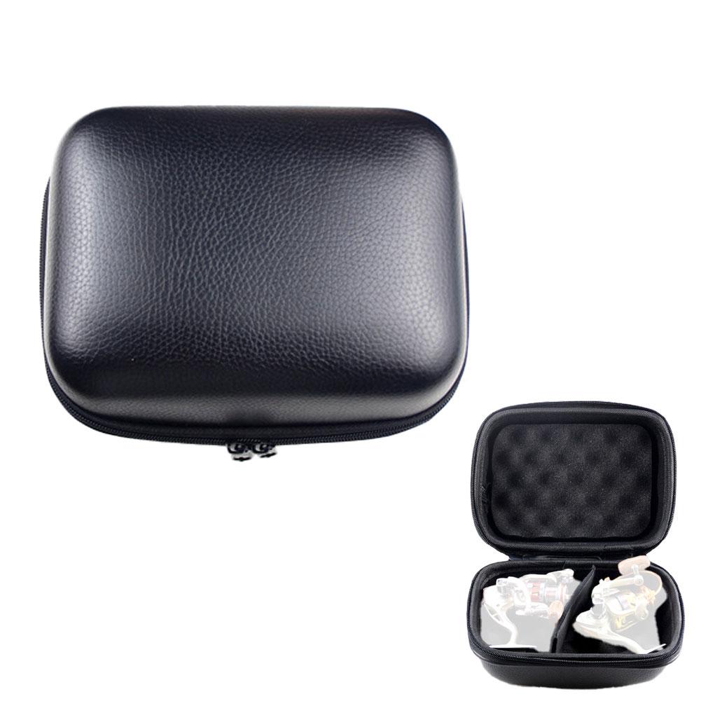 Чехол для рыболовной сумки, чехол для спиннинговой катушки, кожаная сумка для рыболовной катушки, противоударный, водонепроницаемый чехол для хранения рыболовных снастей