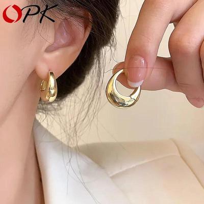 Винтажные круглые серьги для женщин, модные серьги, ювелирные изделия, аксессуары для вечеринок, подарок