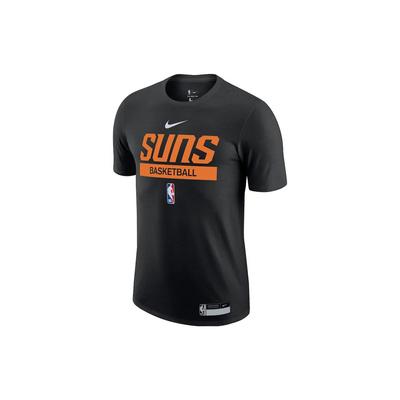 Футболка мужская с коротким рукавом и круглым вырезом с логотипом Phoenix Suns Letter, черная DR6483-010