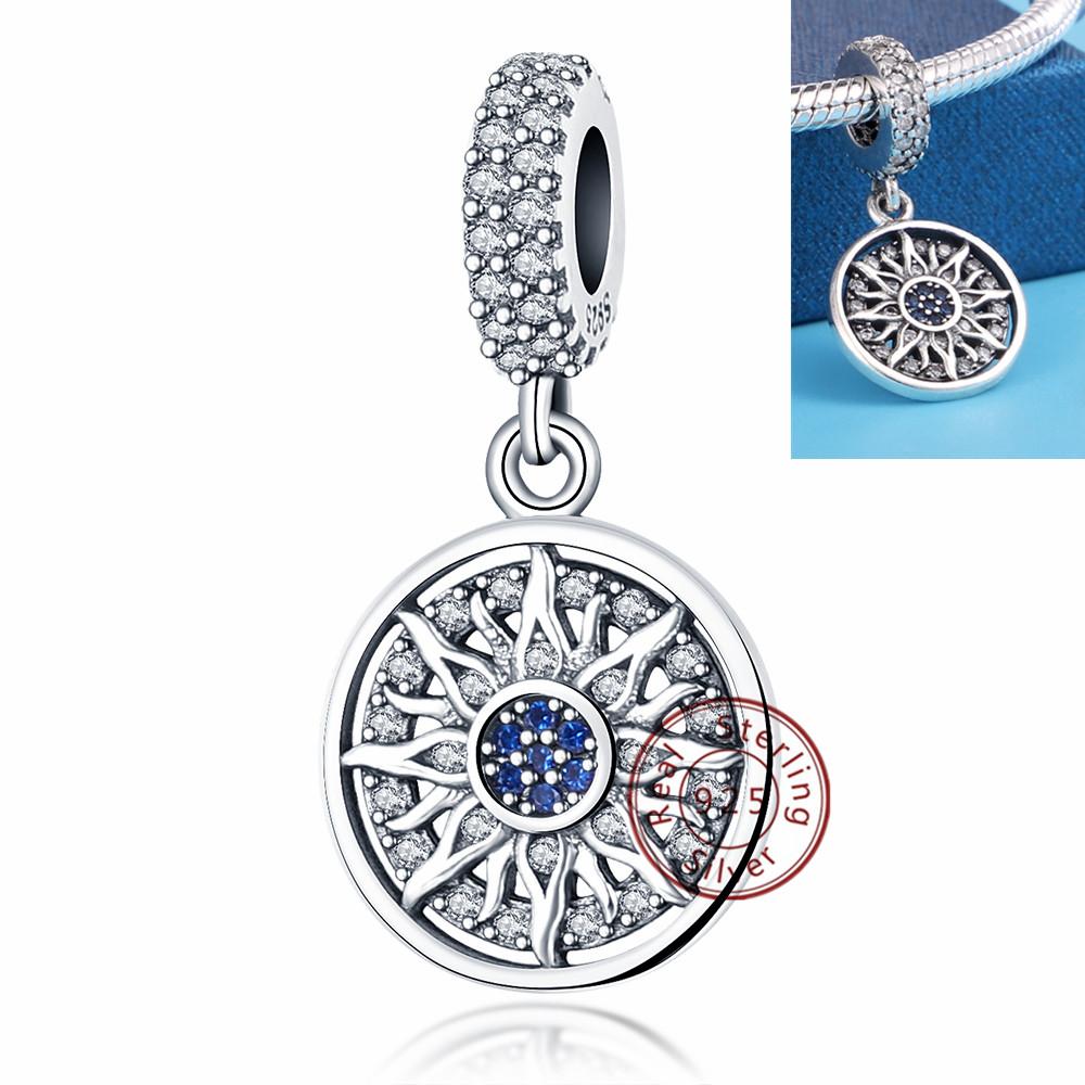 Charms Fit Diy Original Bracelet Real S925 Sterling Silver Beads Luminou Pendants Firefly Ocean Series Dangle Fine Jewelry