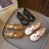 2024 Spring/Autumn Boys' Leather Shoes & Girls' Soft Sole Princess Shoes - Summer Casual Baby Children's Single Shoes