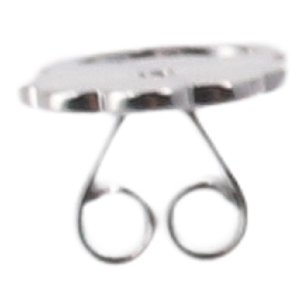 Copper Earring Backs White Gold Large Earring Backing Secure Earring Backers  For Droopy Ears
