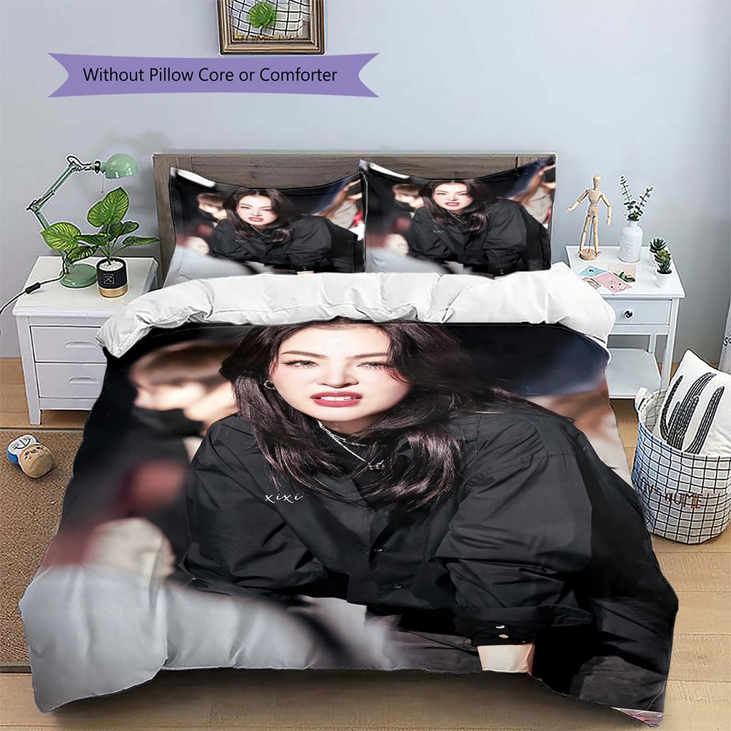 Faye Peraya Pattern Bedding Home Decoration Birthday & Festival Gift (1 * duvet cover + 2 * pillowcase, without core)