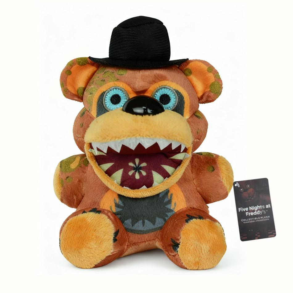 Новые Пять Ночей С Фредди Fnaf Милые Плюшевые Игрушки Кукла Бонни Медведь Фокси Мультяшные Набивные Куклы Фредди Игрушки Для Детей Поклонников Подарки