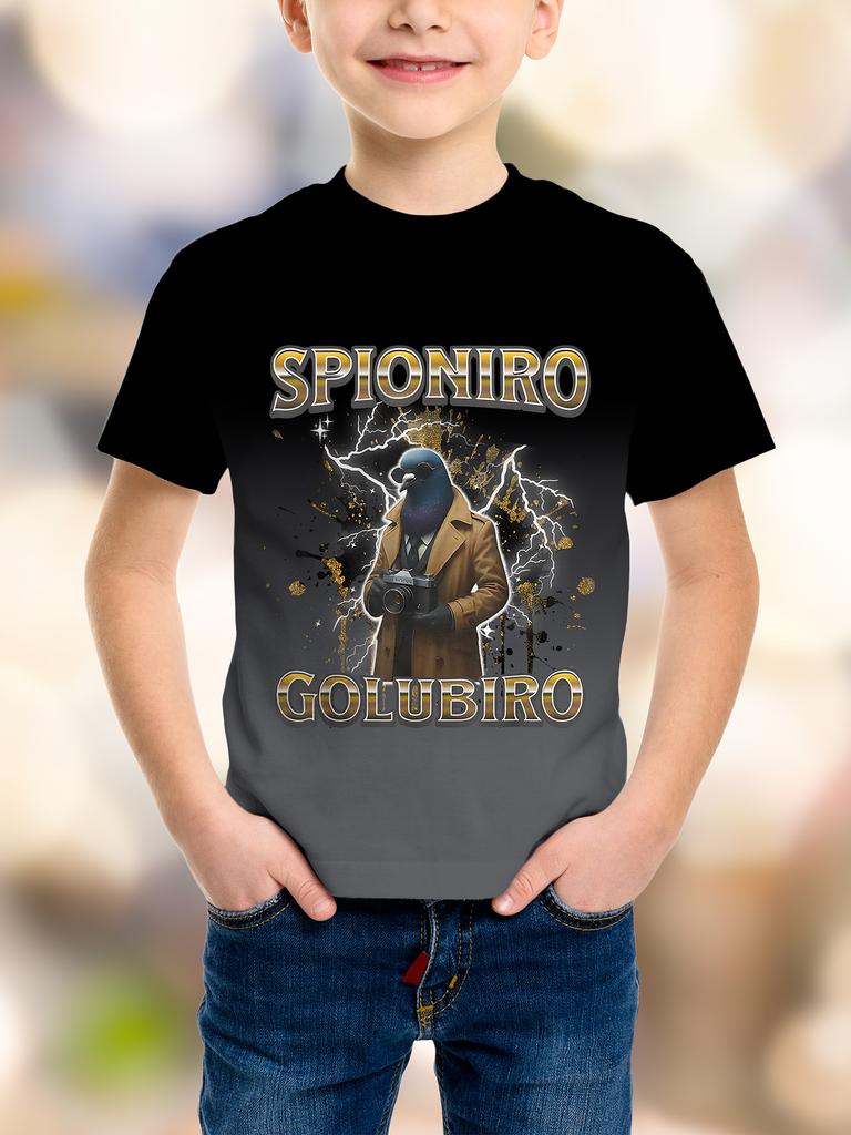 Модная Игра Пиксельная День Рождения 3D Печать Детская Футболка Юмор Смешной Мальчики Новинка Подарок Короткий Рукав Te