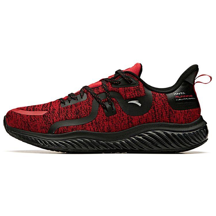 Anta Comfortable Versatile Shock Absorbing Non-Slip Durable Low-Top Running Shoes Men Sneakers Red 11945501-7