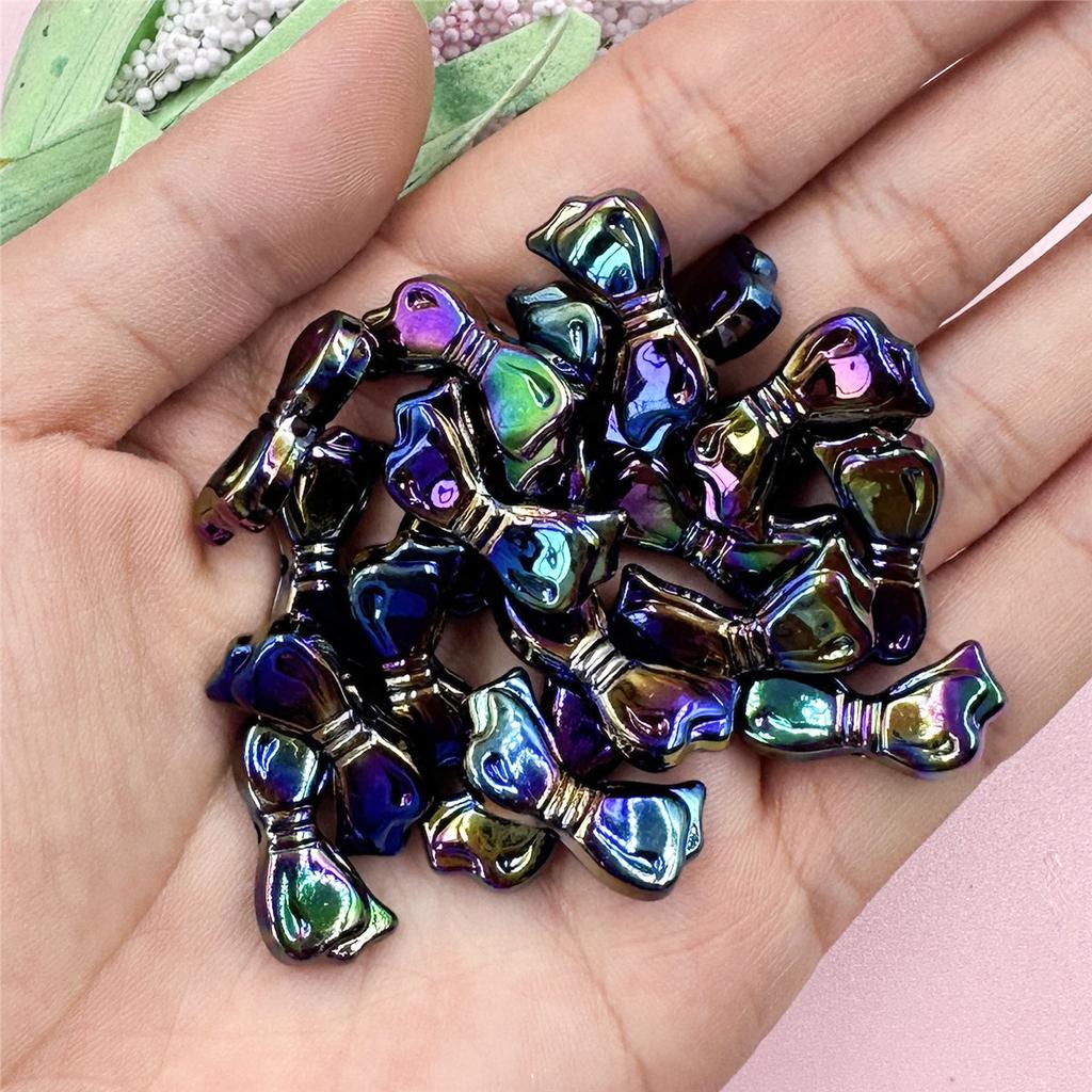 20 шт. 11,1*21,8 мм 9 цветов модные акриловые банты свободные бусины для браслетов ожерелья изготовление ювелирных изделий