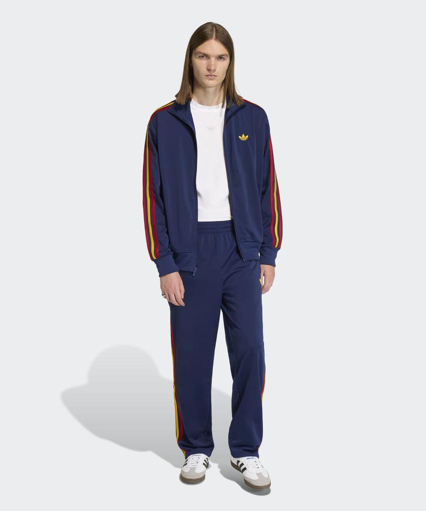 adidas Спортивные штаны Firebird - Темно-синие:желтый:Красный / Kd3836