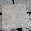 4pcs/lot Shell Mosaic Tile Natural White Mother of Pearl Wall Backsplash Bathroom Tiles Sheet