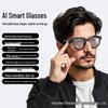 Умные очки L02AI: Многофункциональный Bluetooth для звонков, фотосъемки, перевода, распознавания и записи HD-видео.