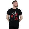 Marvel Mens Avengers Endgame Mono Captain America T-Shirt