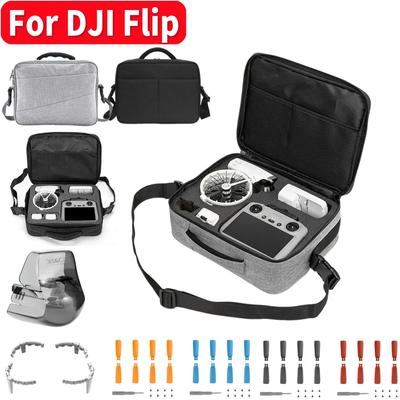 Чехол для переноски DJI Flip Портативная защитная сумка для хранения Совместим с дроном DJI Flip Сумка через плечо Сумка-тоут Рюкзак Ткань