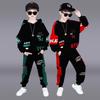 Boys' Stylish 2025 Spring/Autumn Suit: Handsome Two-Piece Sportswear Sweatshirts for Middle and Large Children