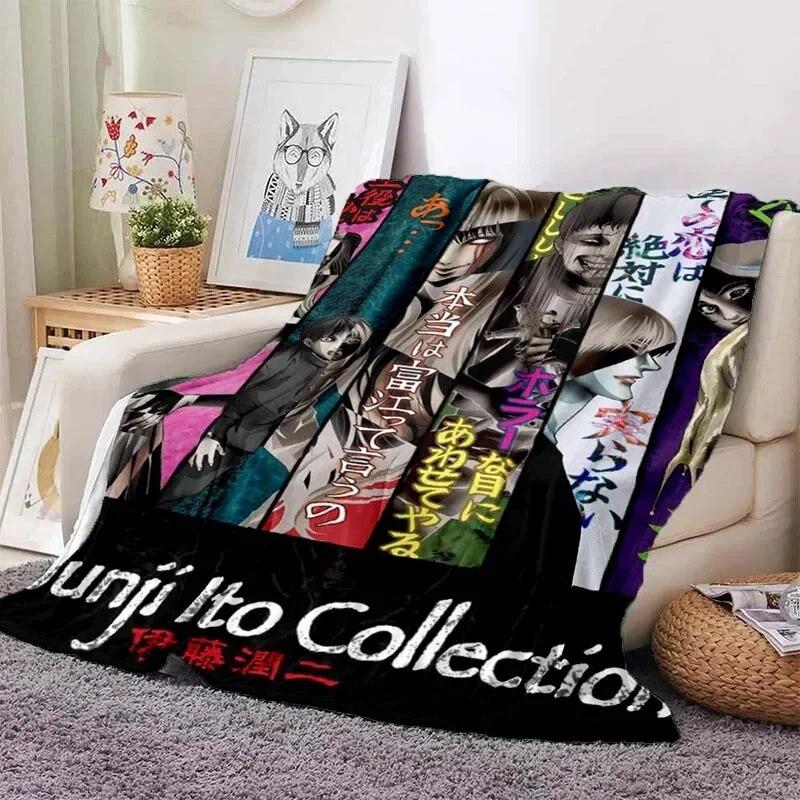 Мягкое плюшевое одеяло Junji Ito Tomie Kawakami Ghost, фланелевое одеяло для гостиной, спальни, кровати, дивана, чехол для пикника 3D