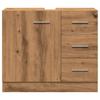 Artisan Oak Washbasin Cabinet 63 x 30 x 54 cm Particleboard