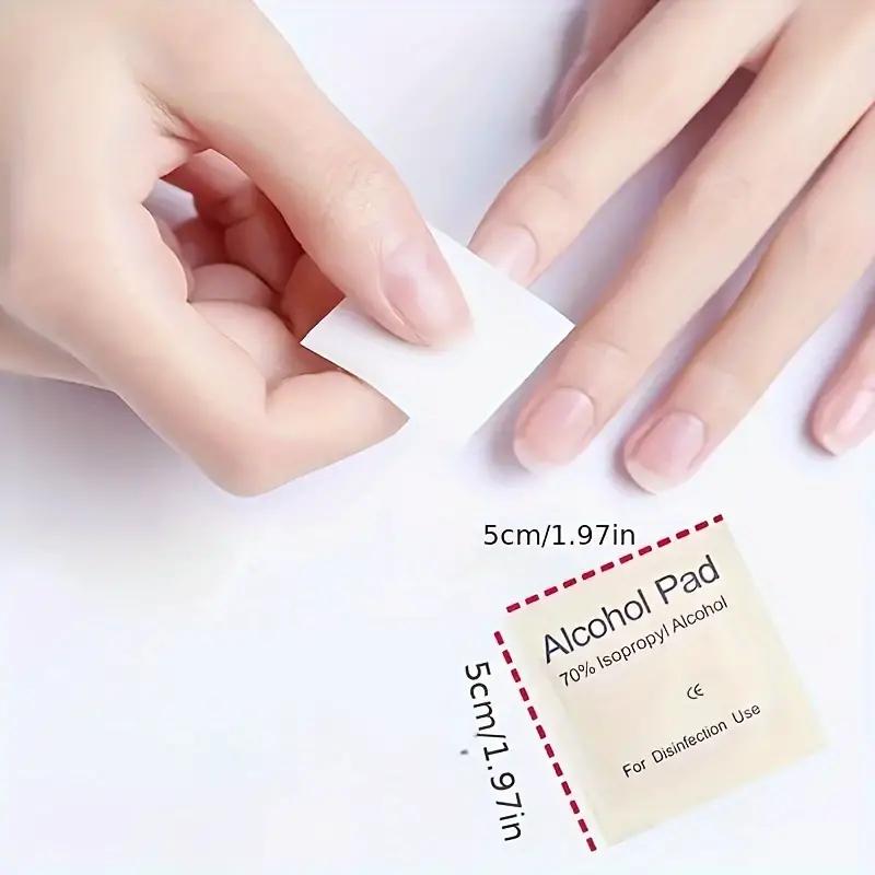 50/100 шт. 75% спиртовая дезинфекционная хлопковая простыня, одноразовая дезинфекционная салфетка для очистки экрана мобильного телефона, стерилизации ушных отверстий, пропитанная спиртом