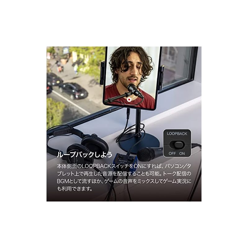 ZOOM Zoom AMS-22 Audio Interface Black 2-in/2-out USB-Type-C Pocket Size 85 Grams Compatible with Windows/Mac/iOS/Android