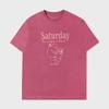BT21 COOKY BASIC Short Sleeve T-Shirt Indian Pink (Select Option: M/L)