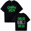Charli Xcx Brat 2024 Short Sleeve T-shirt Harajuku O-neck Summer Casual Shirt 71738