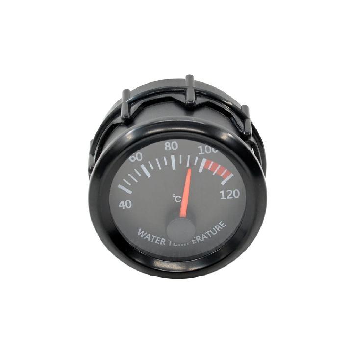 Dragon 2" 52mm Stepper Motor Auto White LED Light Car Water Temp Gauge Temperature 40-120 Celsius Meter