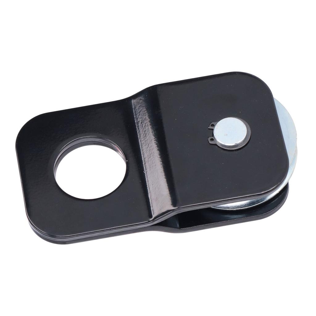4 Tons8800lbs Load Capacity Winch Pulley Snatch Block High Tensile Strength Steel Black for