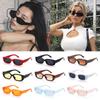 Travel Uv 400 Protection Small Rectangle Eyeglasses Sun Glasses Women Sunglasses Eyewear