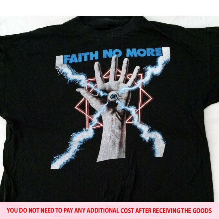 Горячая футболка Rock Music Faith No More Подарок Смешная Черная S-5XL SN215