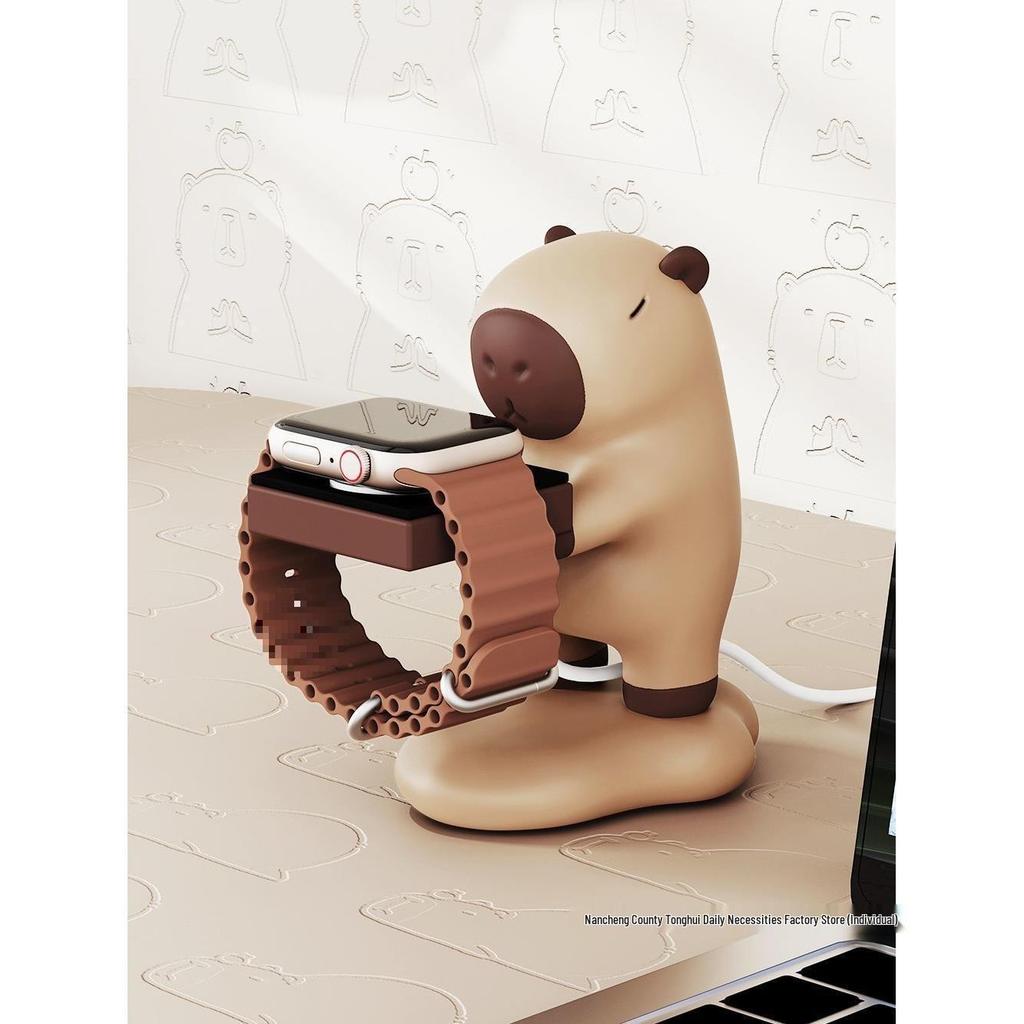 Зарядная подставка, совместимая с капибарой, для Apple Watch, iWatch и Huawei Watch GT5