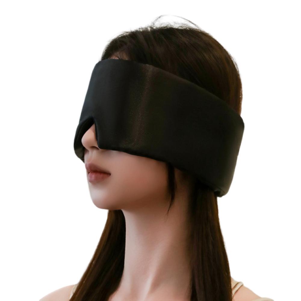 Stretchy Sleeping Eye Mask Adjustable Non-Intraocular Pressure Sleeping Aid Eyepatch Comfortable Soft Eye Shade Cover Travel Use