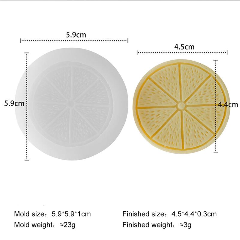 DIY Fruits Series Mango Lemon Chocolate Candy Baking Molds Handmade Fruit Strawberry Orange Blueberry Form Silicone Mold