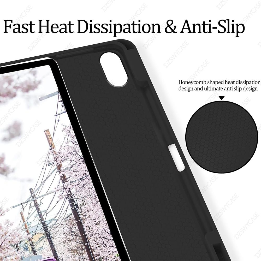 Case for iPad 10th Gen 10.9, For iPad 11th Gen A16 11 Cover, Silicone Slim Protective, with Pencil Holder, Y-Shaped Stand