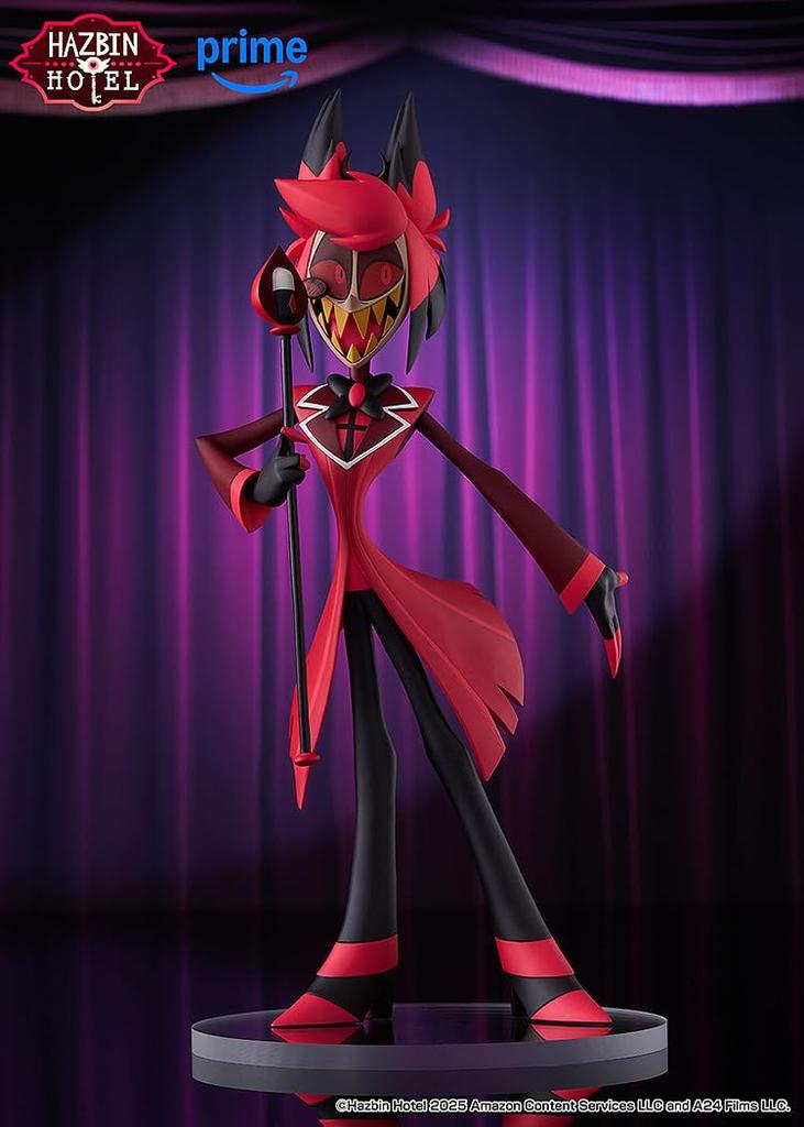Good Smile Company POP UP PARADE Добро пожаловать в Hazbin Hotel Аластор Пластиковая Готовая Фигурка Без Масштаба Предварительно Окрашенная