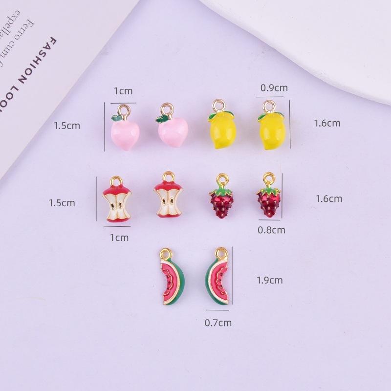 10pcs Fashion Pineapple Charms for Earrings Pendants Necklaces Charms Pendant for Jewelry Making Craft DIY Accessories