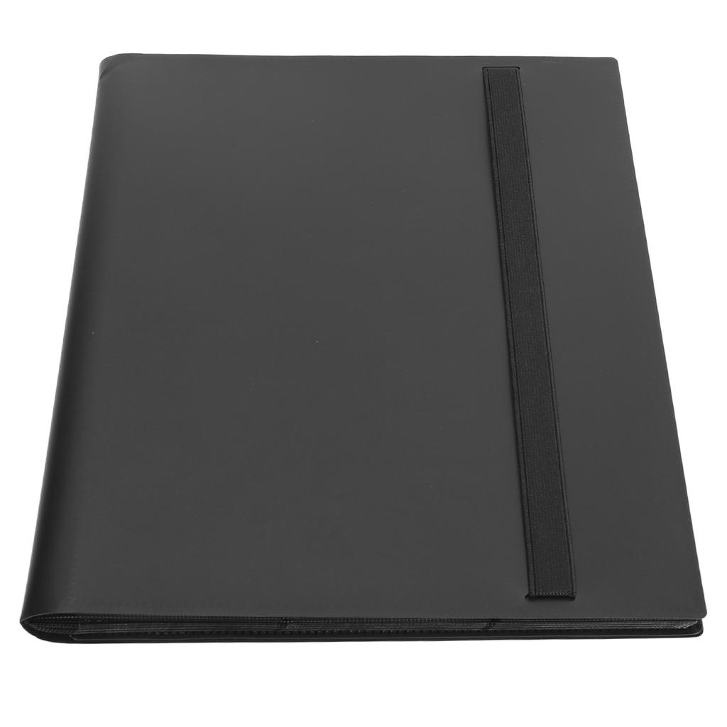 Папка-переплет для карточек с 9 карманами, альбом для коллекционных карточек, боковая загрузка 360, карманный переплет на 20 страниц, черный цвет