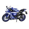 1/12 Yamaha YZF-R1M Модель мотоцикла из сплава Литые автомобили Звук и свет Внедорожные мотоциклы Коллекция Детские игрушки Подарок