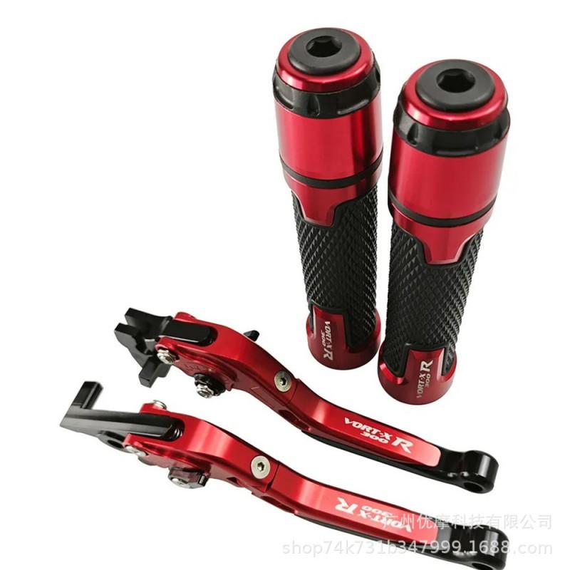 CNC Aluminum Brake Clutch Lever Perch With Grip Cover Italika Vort-X 300R Vortex Motorcycle