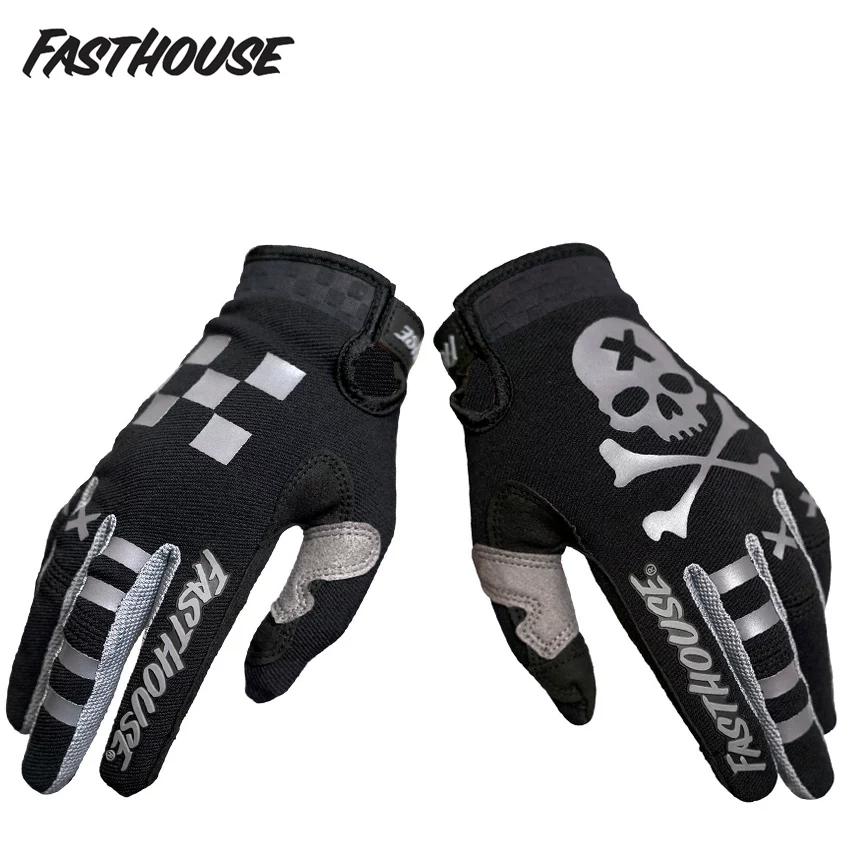 Fastgoose Touch Screen New Men's and Women's All Year Round Long Finger Self-Propelled Motorcycle Carding Abrasion Resistant Speed-down Thin Cycling