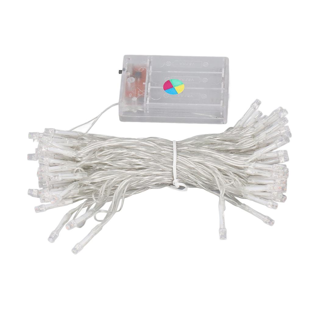 Светодиодные уличные гирлянды Мягкое освещение Безопасные Гибкие Разноцветные гирлянды Декор на Рождество