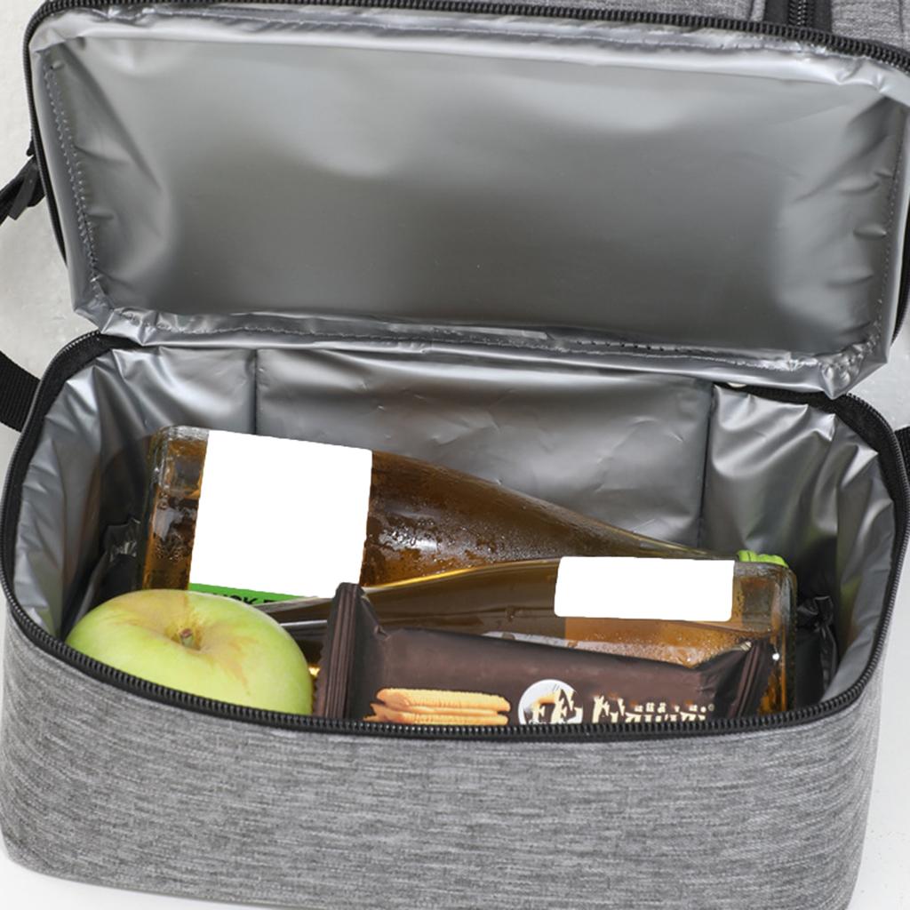 Large Capacity Lunch Box Lunch Bag Leakproof  Lunch Tote Bags with Adjustable Shoulder Strap for Office Work Picnic Travel