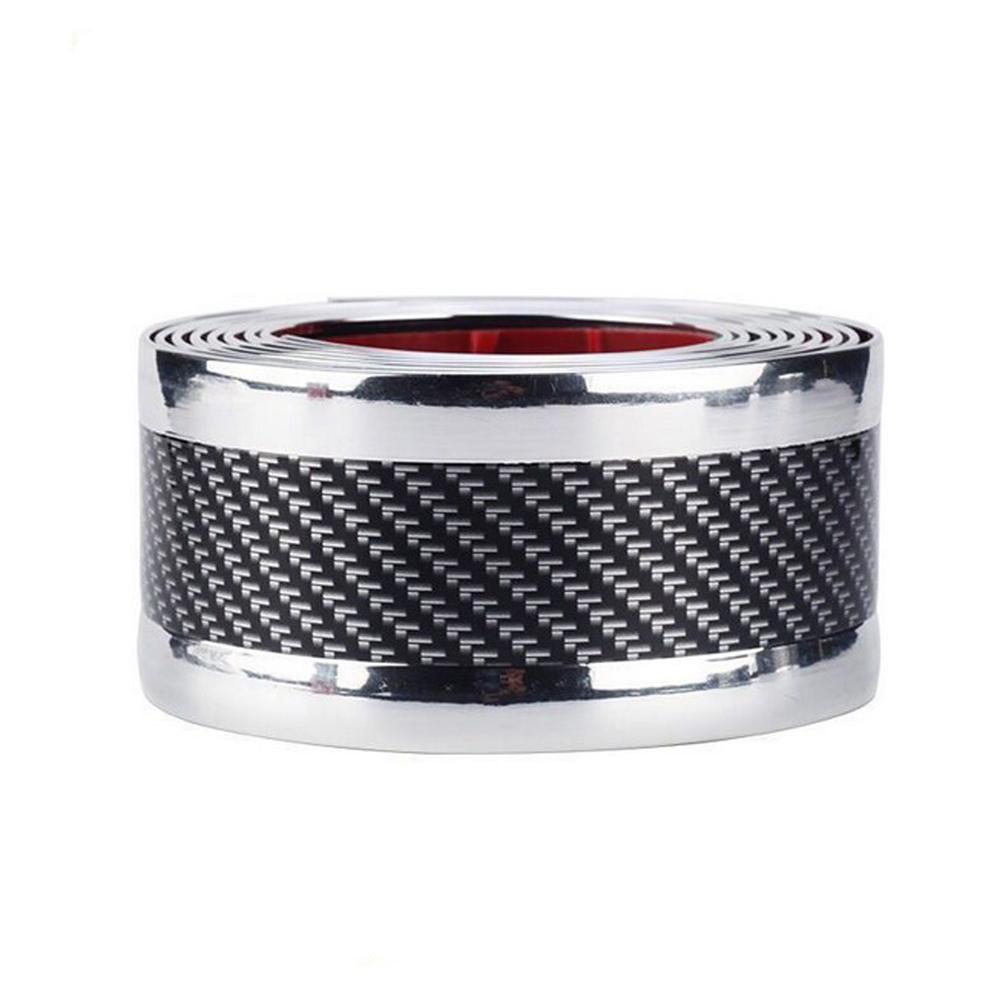 1 метр из углеродного волокна, резиновая формовочная полоса, резина для двери автомобиля, накладка на педаль, бампер, сделай сам, защита для порога, защита кромки автомобиля