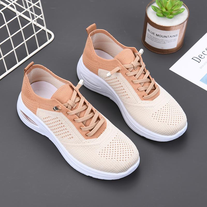 Women's Sneakers Mesh Soft Sole Womens Vulcanized Shoes Non Slip Slip On Tennis Shoes Summer Women Shoes New Zapatillas De Mujer