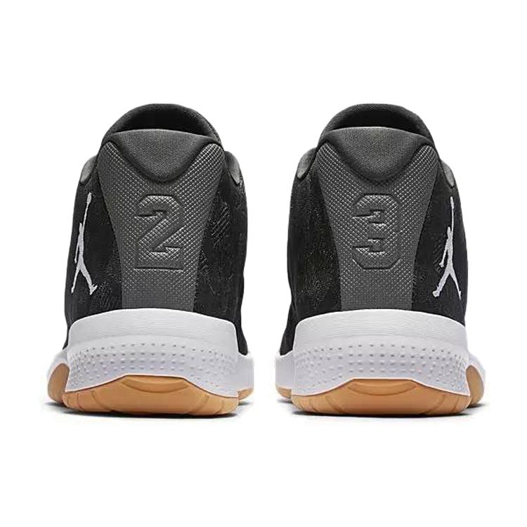 Jordan B. Fly Round Toe Lace-Up Mesh Shock Absorption Non-Slip Wear-Resistant Mid-Top Basketball Shoes Men sneakers Black Camouflage 910209-051