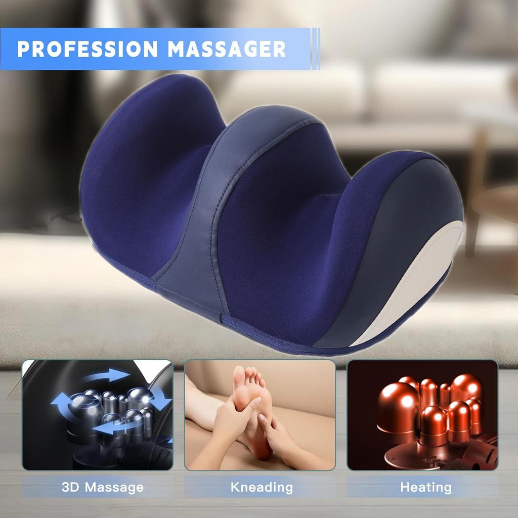 Big Size Electric Foot Leg Massager Heated Roller Vibration Press Calf Relieve Body Stress Care Foot Machines Simple Operation