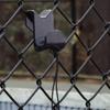 Heavy-Duty Chain Link Fence Hook with Lanyard Portable Hook for Fence Black PLA Fence Hanger for Sports Bags