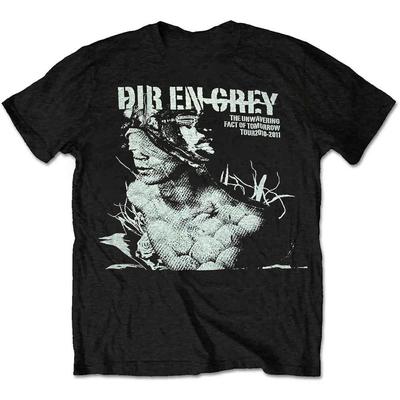 Коллекция Dir En Grey Тур 2010 2011 Хлопковая футболка унисекс полного размера_распродажа@ Футболка унисекс