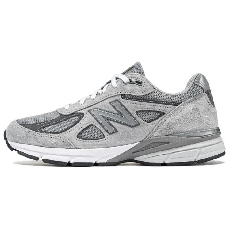 New Balance 990v4 Made in USA 'Grey Silver' (Unisex) Grey / Silver Running Shoes U990GR4